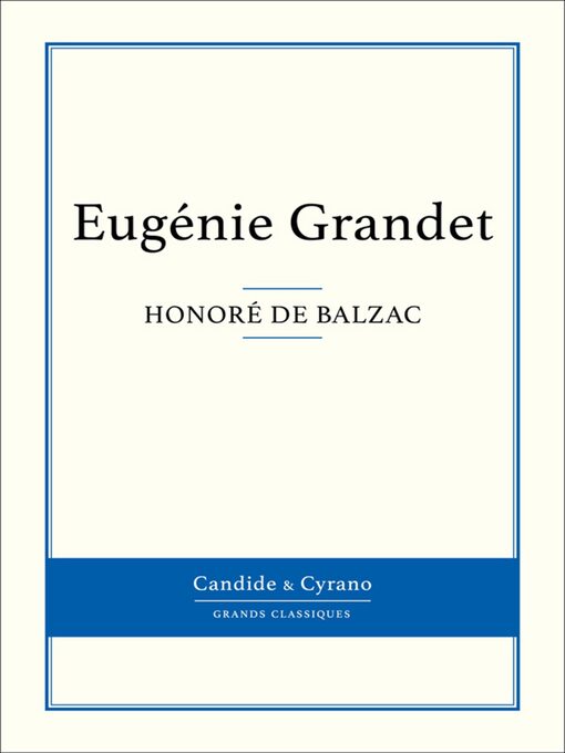 Title details for Eugénie Grandet by Honoré de Balzac - Available